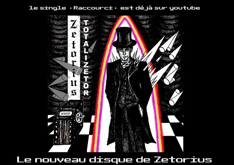 le single  " Raccourci "  est déjà sur youtube   •

Le nouveau disque de Zetorius arrive en 2012 très bientôt - image pochette 20111231
